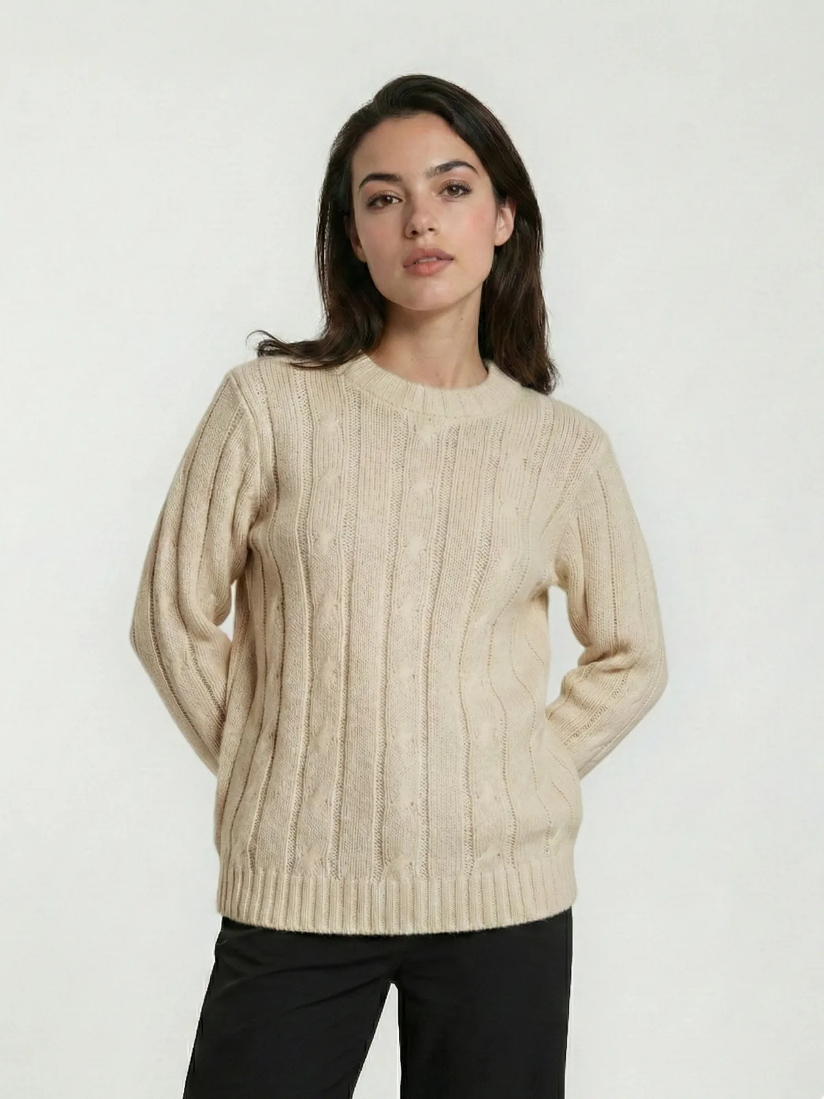 Suéter Sabana - Beige lino