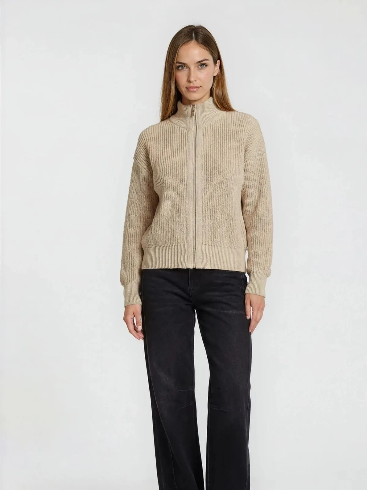 Suéter Duna - Beige lino